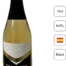 Botella de vino espumoso sin alcohol Emmery Espumoso Brut Blanco
