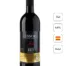 Botella de vino tempranillo sin alchol